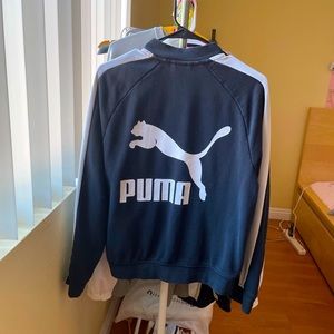 Puma Classic Logo Zipper Sweatshirt